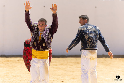 Saint-Cricq Chalosse course landaise de promotion Ganadéria Deyris Cuadrilla Jérémy Lafitte