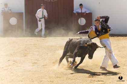 Saint-Cricq Chalosse course landaise de promotion Ganadéria Deyris Cuadrilla Jérémy Lafitte