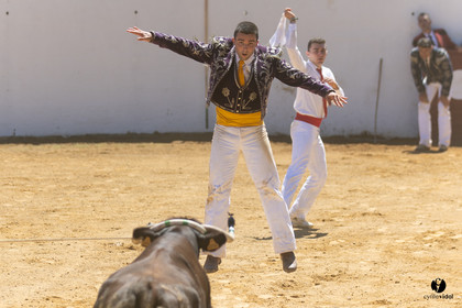 Saint-Cricq Chalosse course landaise de promotion Ganadéria Deyris Cuadrilla Jérémy Lafitte