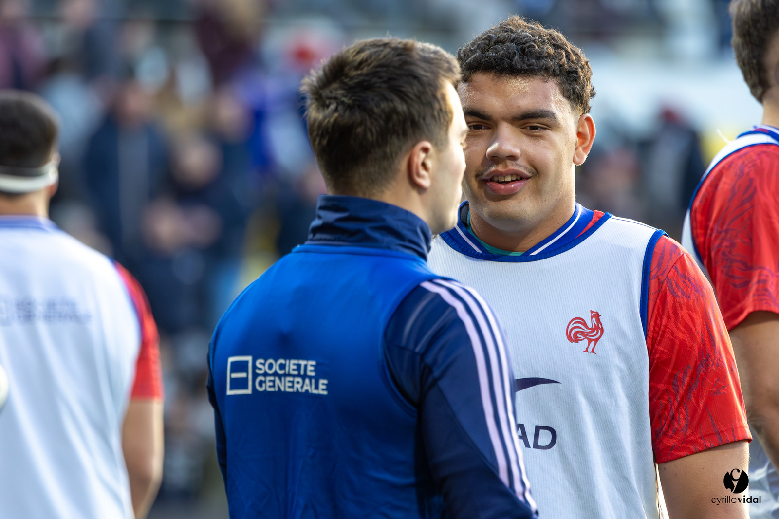 Grand chelem du XV de France U20 dans le tournoi des 6 nations après la victoire 31-28 contre l'Angleterre au Stade Marcel Deflandre de La Rochelle