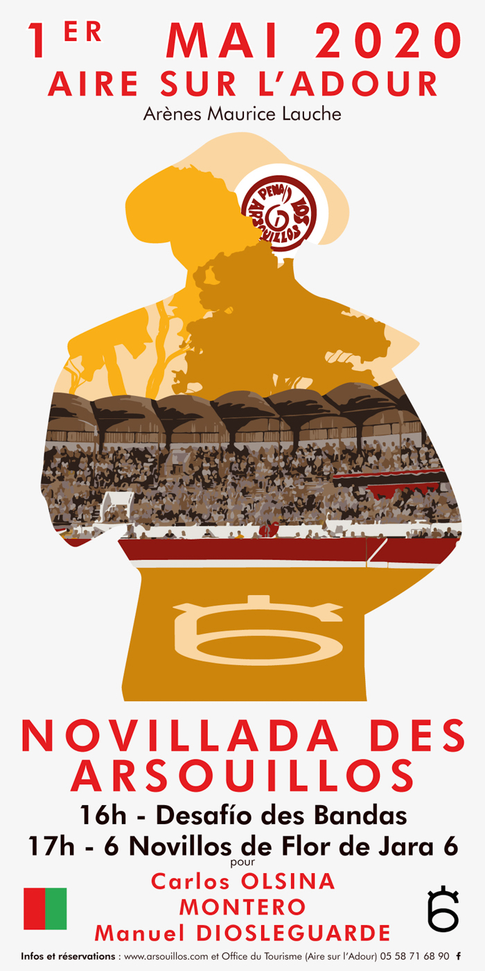 Affiches taurines Aire sur l'Adour