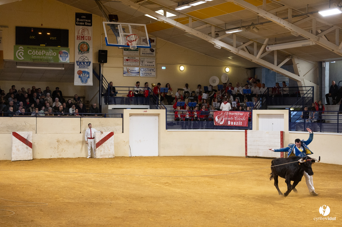 Horsarrieu course landaise du boléro d'Argent