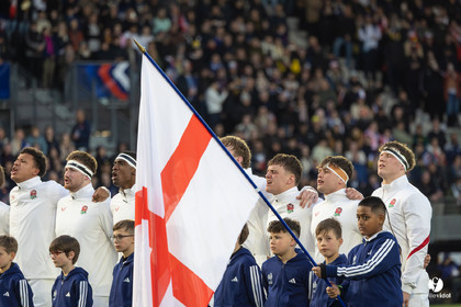 Grand chelem du XV de France U20 dans le tournoi des 6 nations après la victoire 31-28 contre l'Angleterre au Stade Marcel Deflandre de La Rochelle
