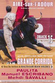 Affiches taurines Aire sur l'Adour