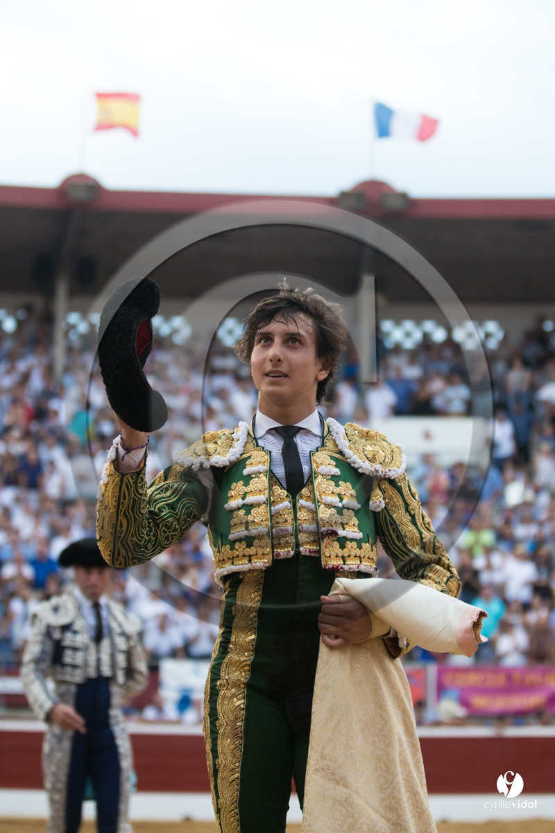 Mont-de-Marsan corrida de Jandilla pour Padilla - Talavante - Roca Rey