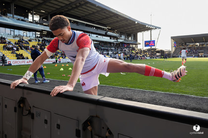Grand chelem du XV de France U20 dans le tournoi des 6 nations après la victoire 31-28 contre l'Angleterre au Stade Marcel Deflandre de La Rochelle