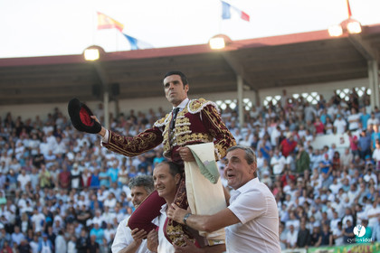 Mont-de-Marsan corrida de la Quinta pour Juan Bautista - Emilio de Justo - Thomas DUFAU