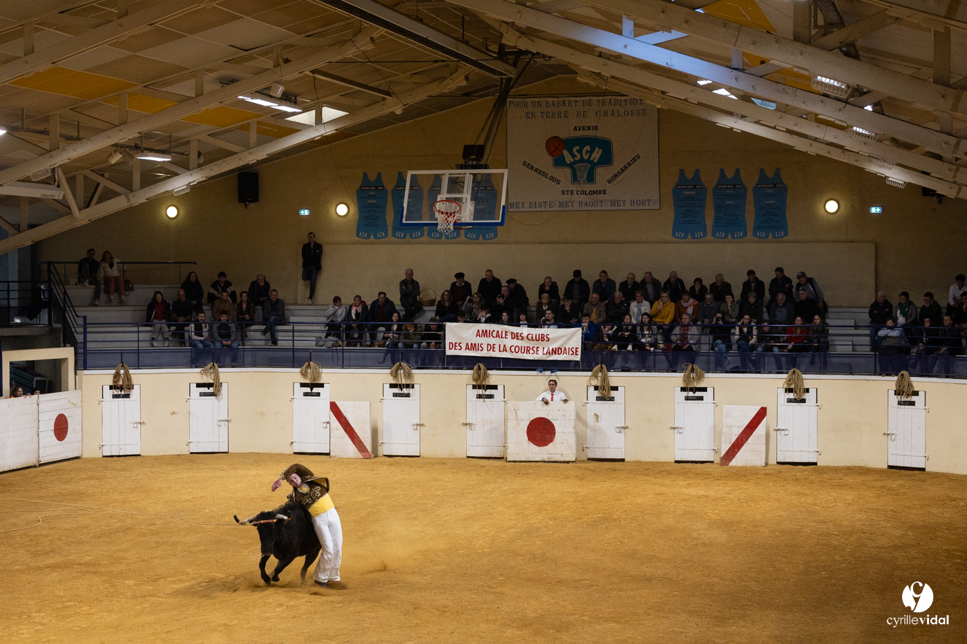 Horsarrieu course landaise du boléro d'Argent