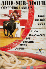 Affiches taurines Aire sur l'Adour