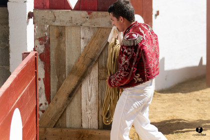 Saint-Cricq Chalosse course landaise de promotion Ganadéria Deyris Cuadrilla Jérémy Lafitte
