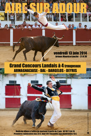 Affiches taurines Aire sur l'Adour