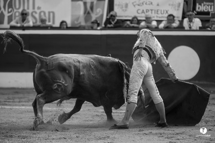 Mont-de-Marsan corrida de Dolores Aguirre pour Octavio Chacon - Pepe Moral - Juan Léal
