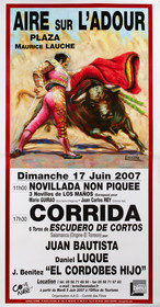 Affiches taurines Aire sur l'Adour