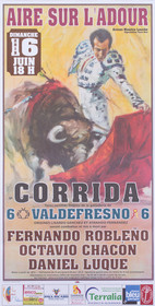 Affiches taurines Aire sur l'Adour