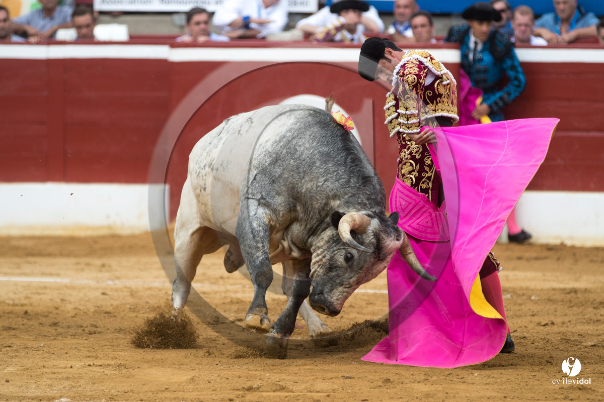 Mont-de-Marsan corrida de la Quinta pour Juan Bautista - Emilio de Justo - Thomas DUFAU