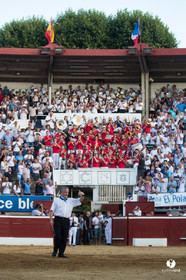Mont-de-Marsan corrida de Dolores Aguirre pour Octavio Chacon - Pepe Moral - Juan Léal