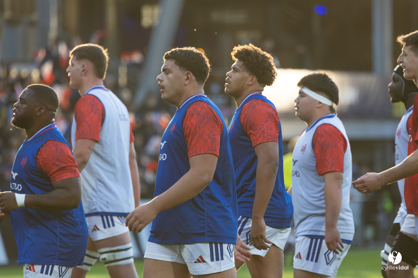 Grand chelem du XV de France U20 dans le tournoi des 6 nations après la victoire 31-28 contre l'Angleterre au Stade Marcel Deflandre de La Rochelle