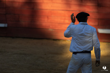 Course landaise à Panjas