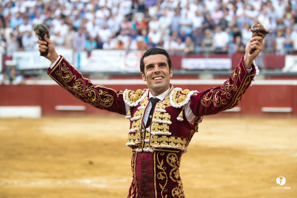 Mont-de-Marsan corrida de la Quinta pour Juan Bautista - Emilio de Justo - Thomas DUFAU