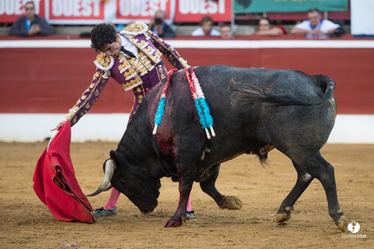 Mont-de-Marsan corrida de la Quinta pour Juan Bautista - Emilio de Justo - Thomas DUFAU