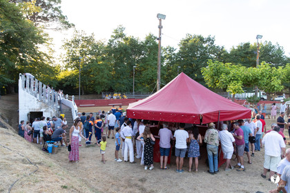 Course landaise à Panjas