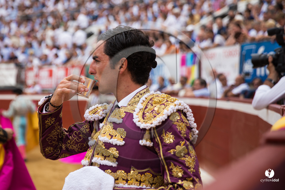 Mont-de-Marsan corrida de la Quinta pour Juan Bautista - Emilio de Justo - Thomas DUFAU