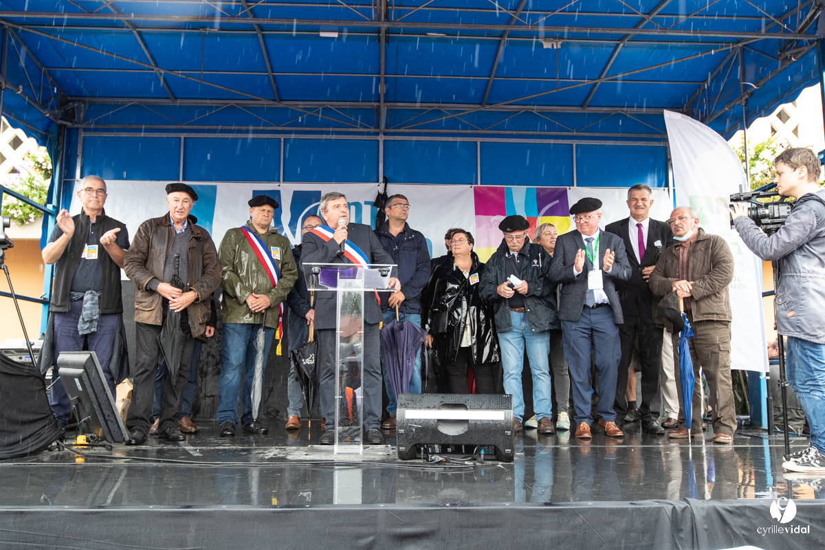 Manifestation chasses traditionnelles à Mont-de-Marsan