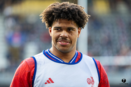 Grand chelem du XV de France U20 dans le tournoi des 6 nations après la victoire 31-28 contre l'Angleterre au Stade Marcel Deflandre de La Rochelle