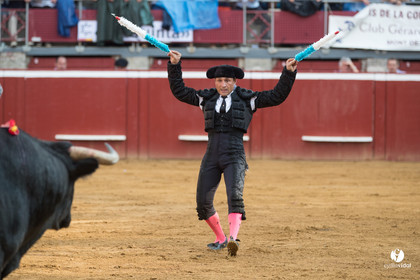 Mont-de-Marsan corrida de la Quinta pour Juan Bautista - Emilio de Justo - Thomas DUFAU