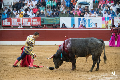 Mont-de-Marsan corrida de la Quinta pour Juan Bautista - Emilio de Justo - Thomas DUFAU