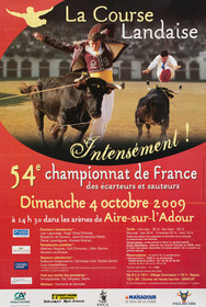 Affiches taurines Aire sur l'Adour