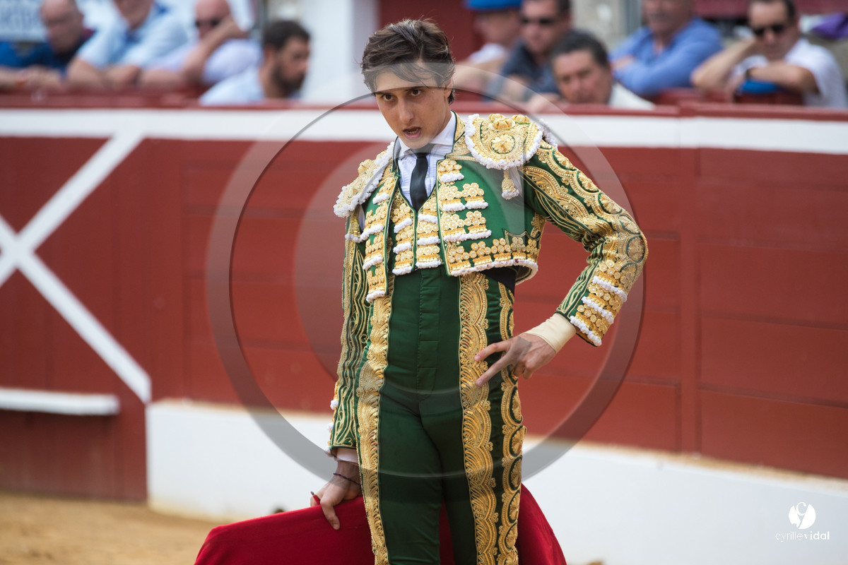 Mont-de-Marsan corrida de Jandilla pour Padilla - Talavante - Roca Rey