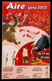 Affiches taurines Aire sur l'Adour