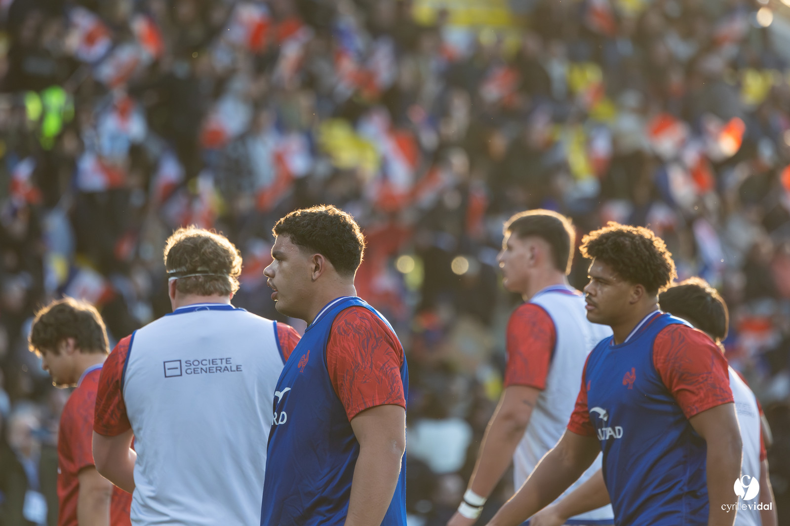 Grand chelem du XV de France U20 dans le tournoi des 6 nations après la victoire 31-28 contre l'Angleterre au Stade Marcel Deflandre de La Rochelle
