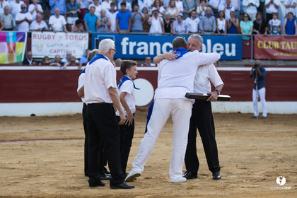 Mont-de-Marsan corrida de Dolores Aguirre pour Octavio Chacon - Pepe Moral - Juan Léal