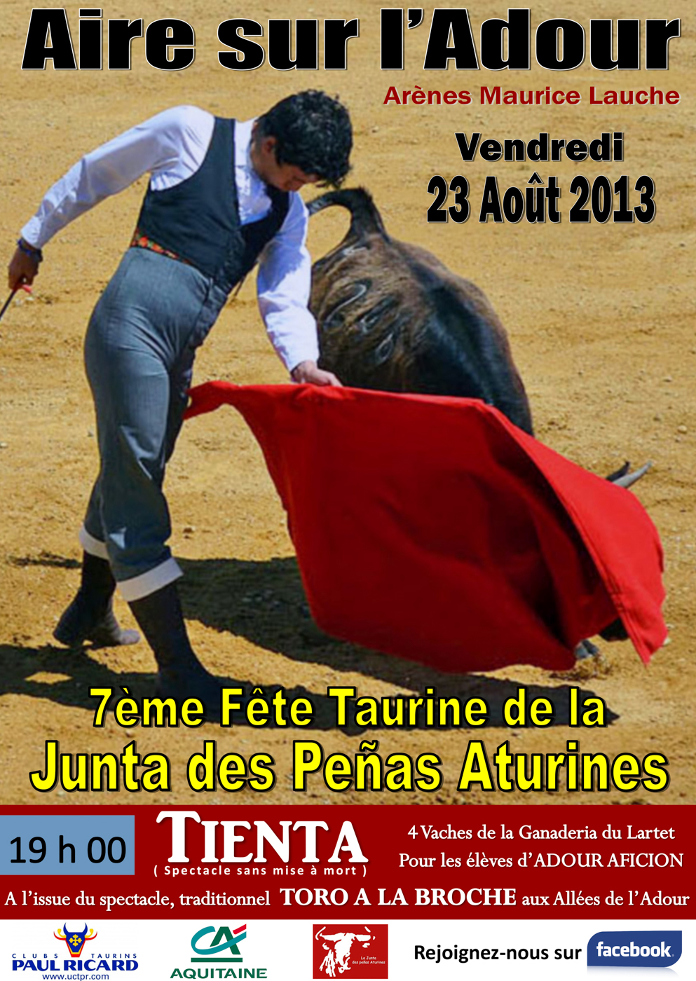 Affiches taurines Aire sur l'Adour