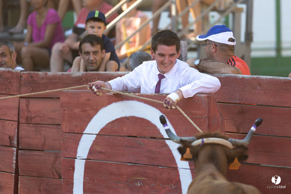 Course landaise à Panjas