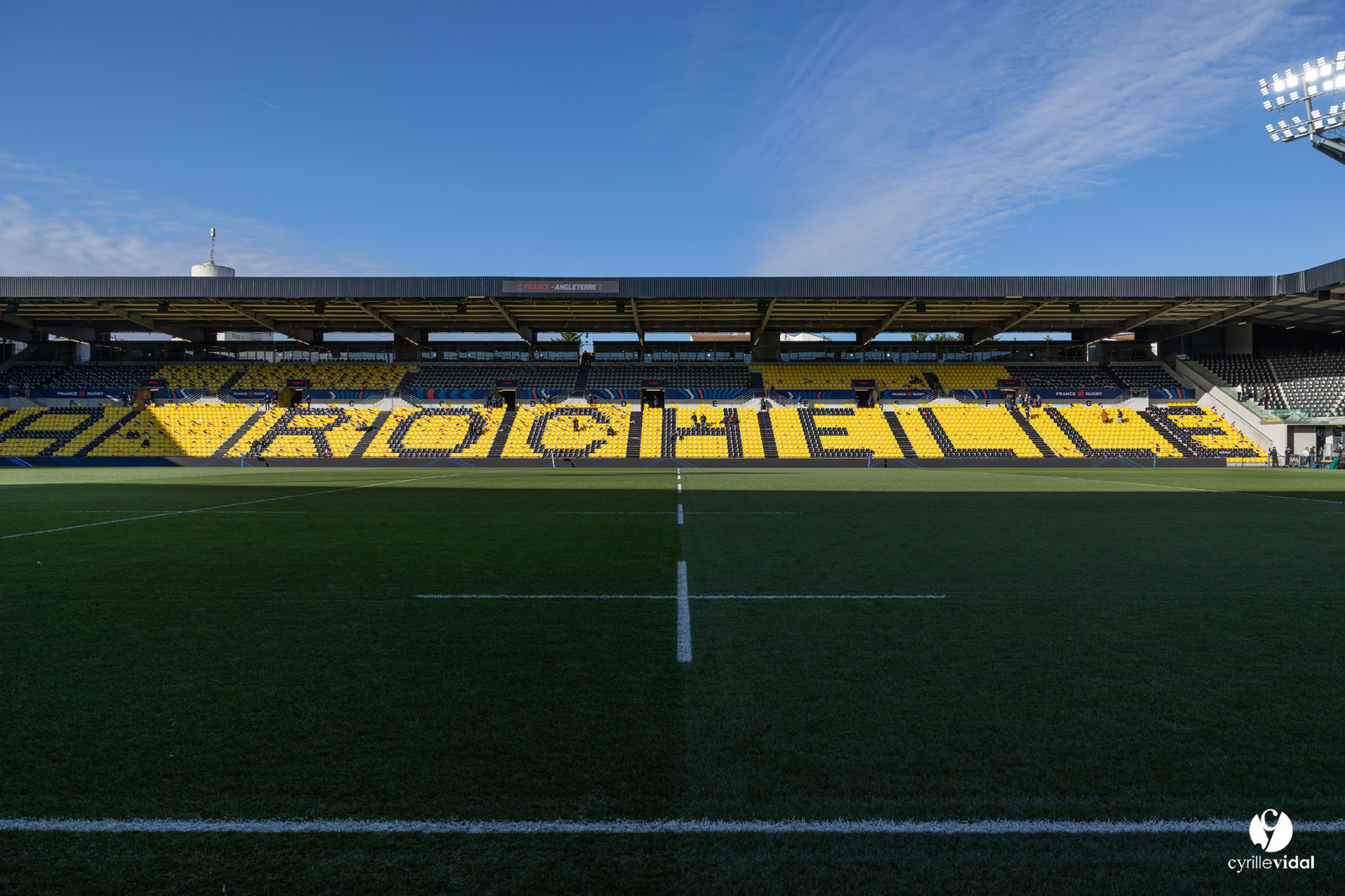 Grand chelem du XV de France U20 dans le tournoi des 6 nations après la victoire 31-28 contre l'Angleterre au Stade Marcel Deflandre de La Rochelle