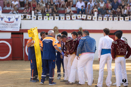 Course landaise à Panjas
