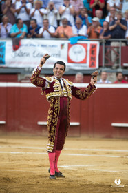 Mont-de-Marsan corrida de la Quinta pour Juan Bautista - Emilio de Justo - Thomas DUFAU