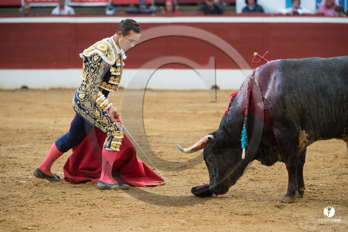 Mont-de-Marsan corrida de la Quinta pour Juan Bautista - Emilio de Justo - Thomas DUFAU